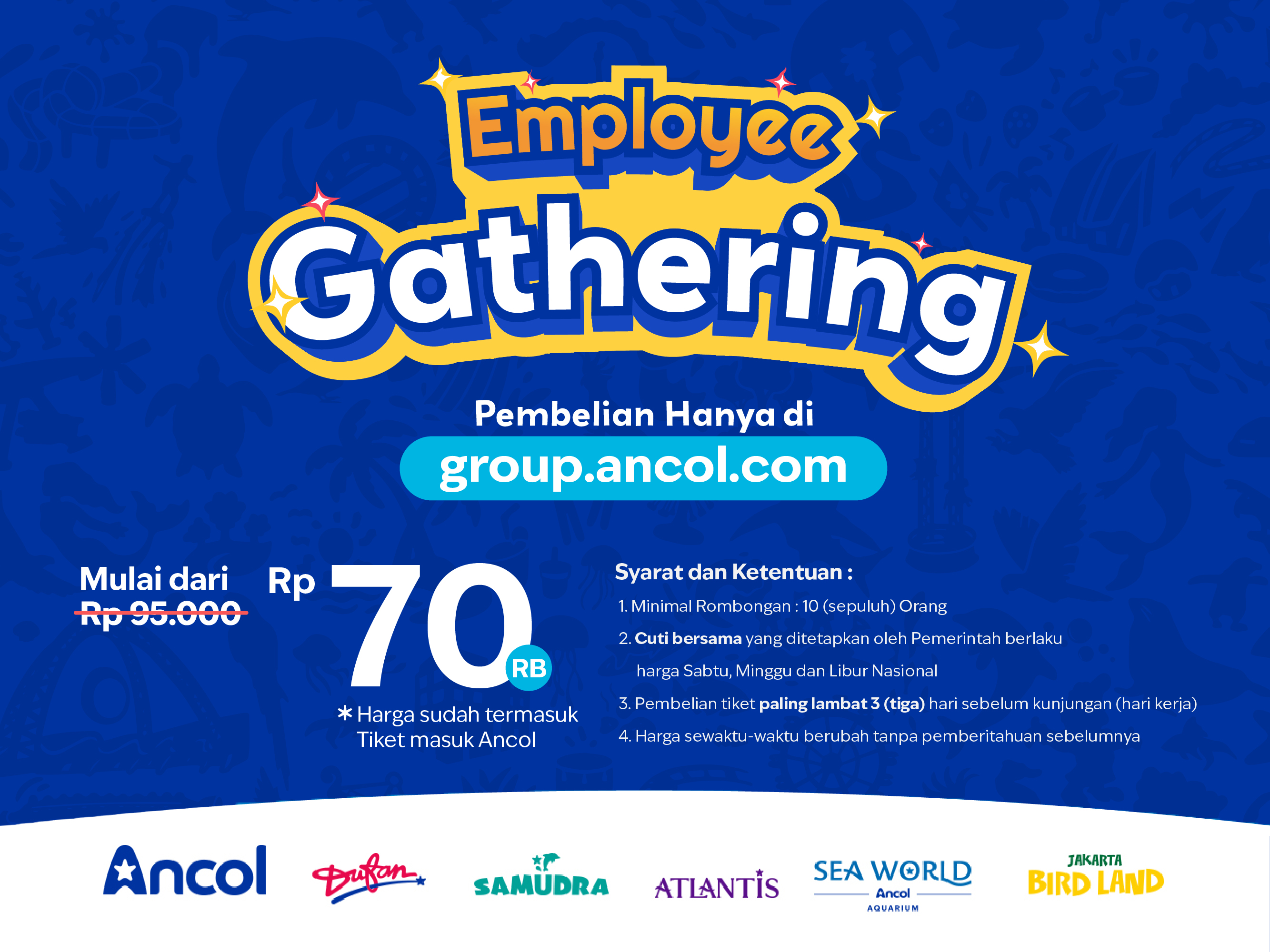 Tempat Terbaik untuk Outing & Gathering Kantor di Jakarta? Ancol Jawabannya!
